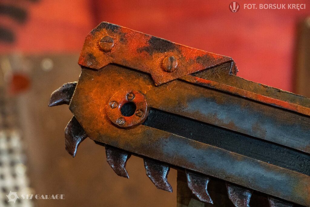foam chainsword. details. LARP weapon