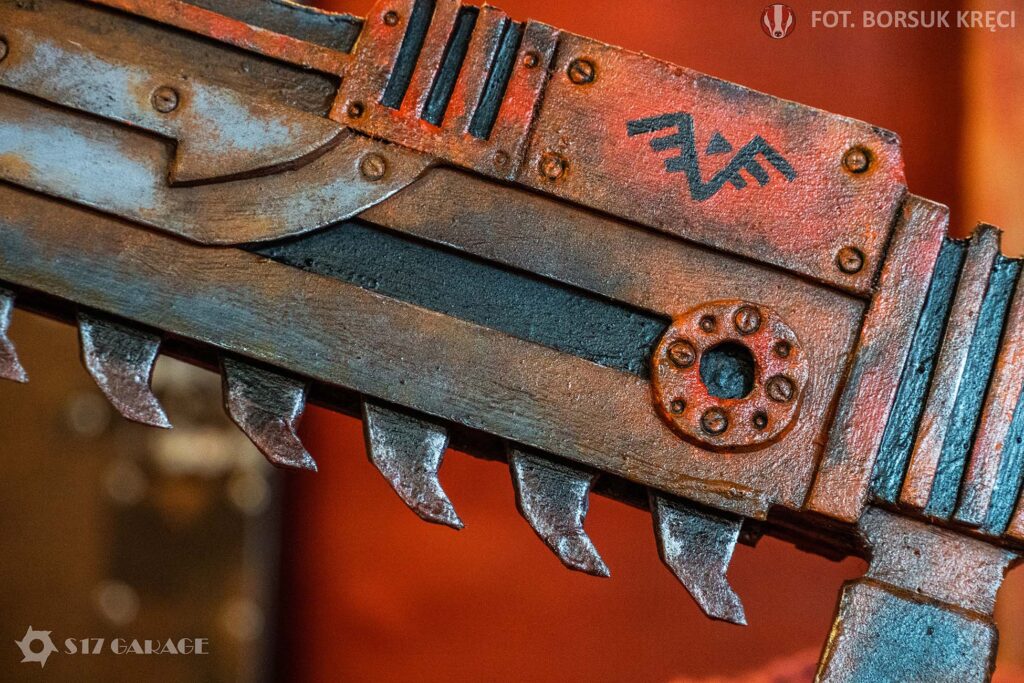 foam chainsword. LARP weapon