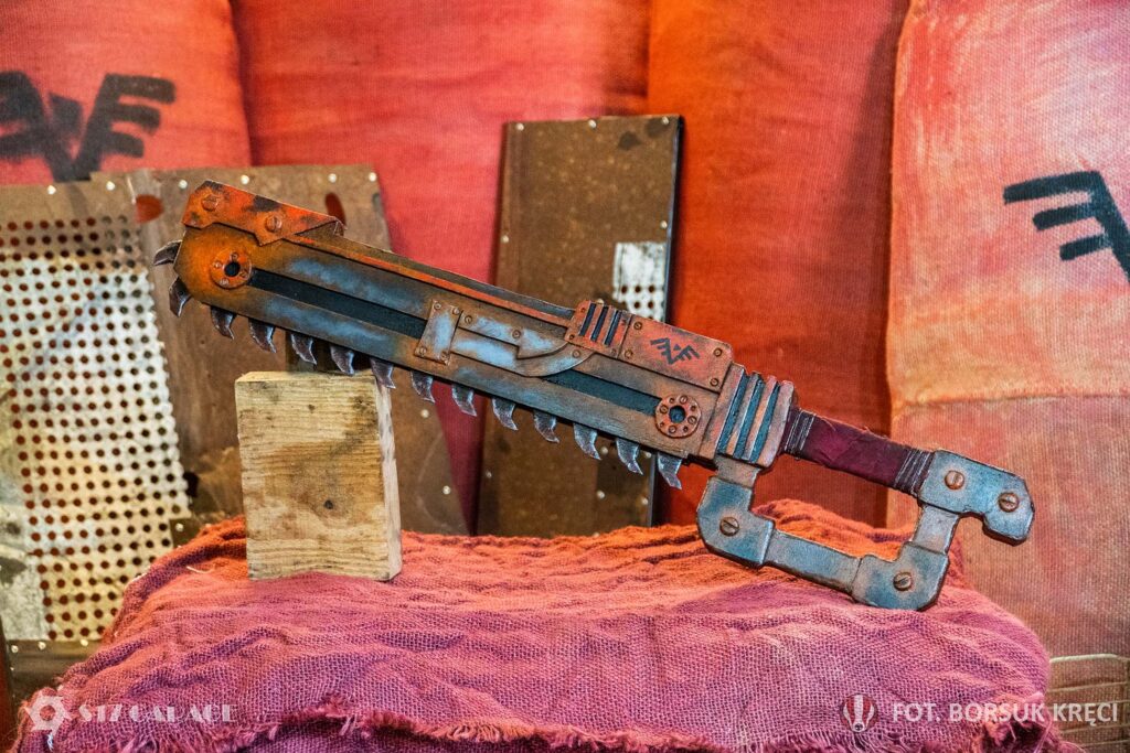 foam chainsword. LARP weapon