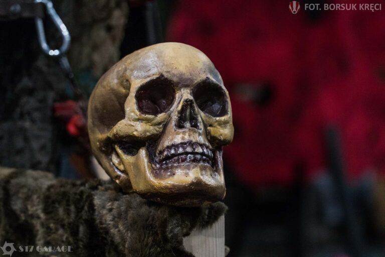 foam skull, prop