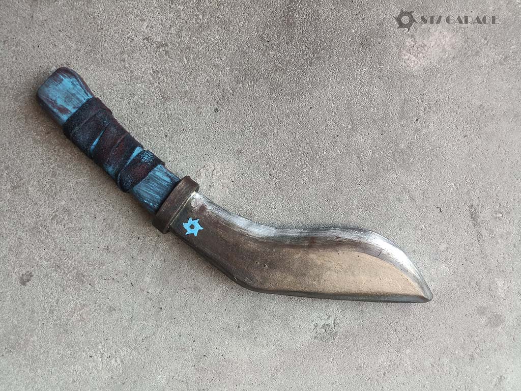 foam knife. LARP weapon. postapocalyptic crafting
