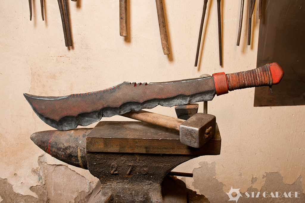 foam machete. LARP weapon. postapocalyptic crafting