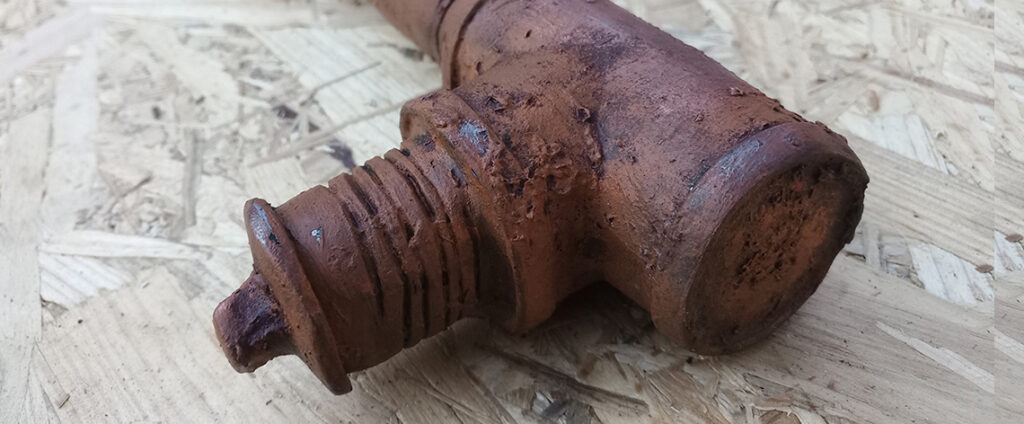 foam gaspipe detail